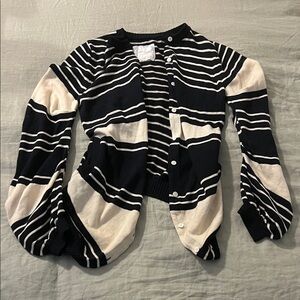 Sacai Striped Cardigan